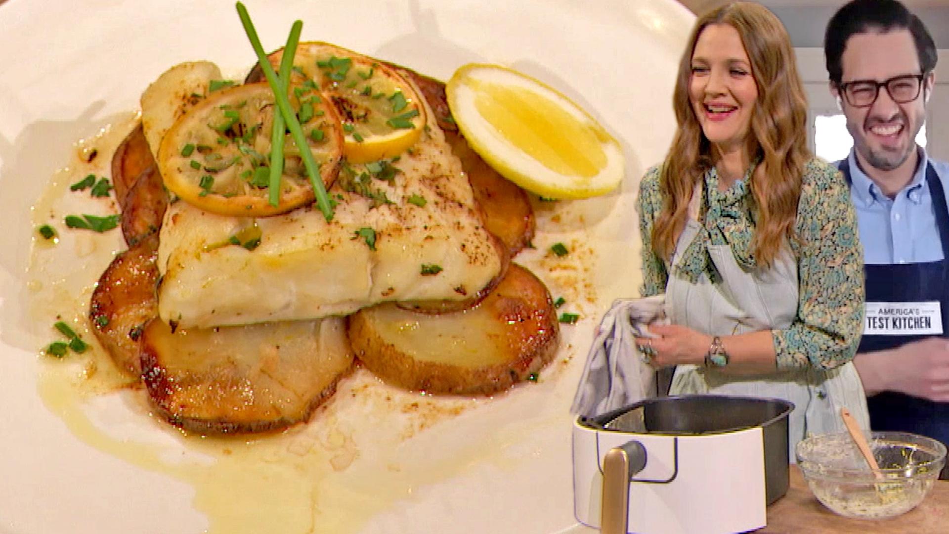 Drew Barrymore's air fryer tips: for perfect, crisp cooking
