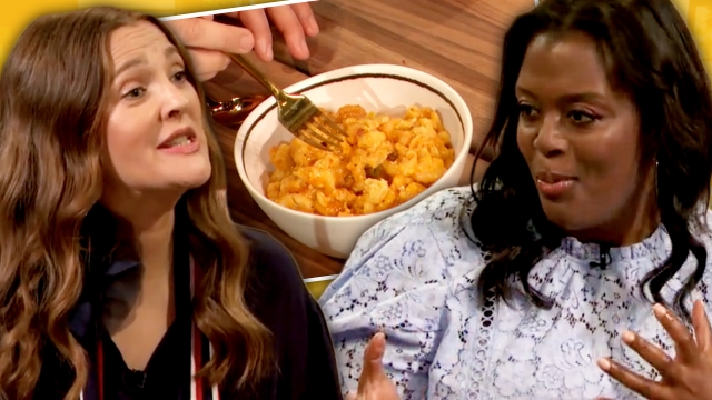 Drew Barrymore Is A Hot Mess in the Kitchen But Her Go-To Pantry Dinner  Is Easy as Pie